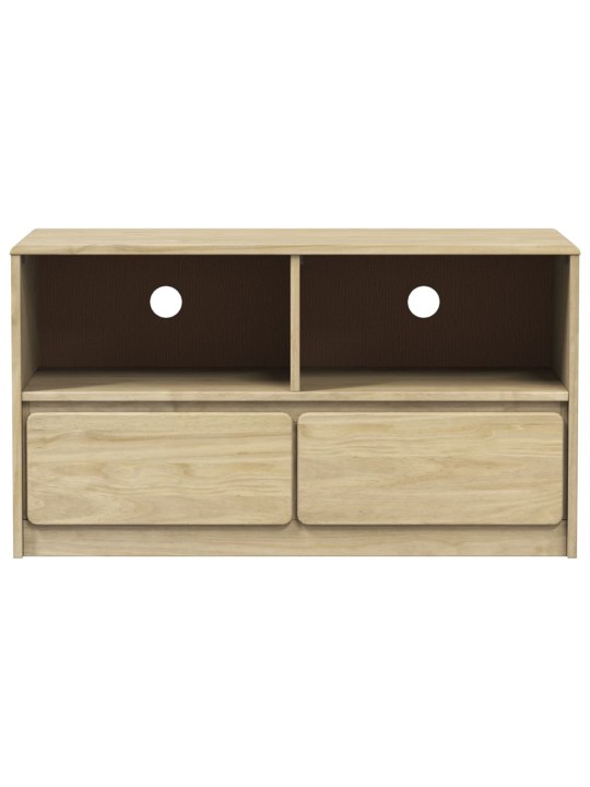 TV skříňka SAUDA 99 x 43 x 55 cm masivní borové dřevo