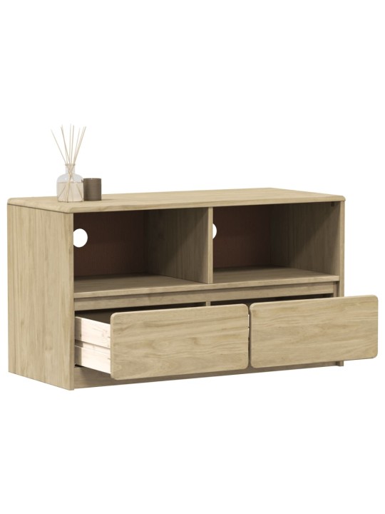 TV skříňka SAUDA 99 x 43 x 55 cm masivní borové dřevo