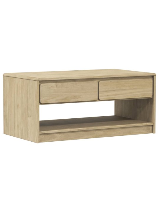 Konferenční stolek SAUDA dub 99 x 55 x 45 cm masivní borovice