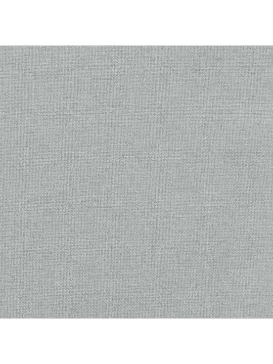 Podušky na židli vysoké opěradlo 2 ks šedá melanž 120x50x7 cm