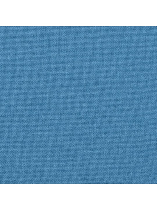 Podušky na židli vysoké opěradlo 6 ks modrá melanž 120x50x4 cm