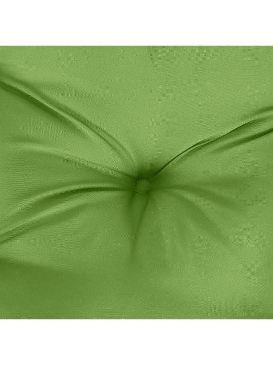 Poduška na zahradní lavici zelená melanž 100 x 50 x 7 cm textil