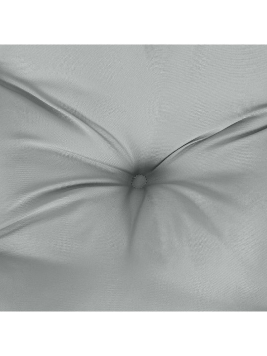 Poduška na zahradní lavici světle šedá melanž 120x50x7cm textil
