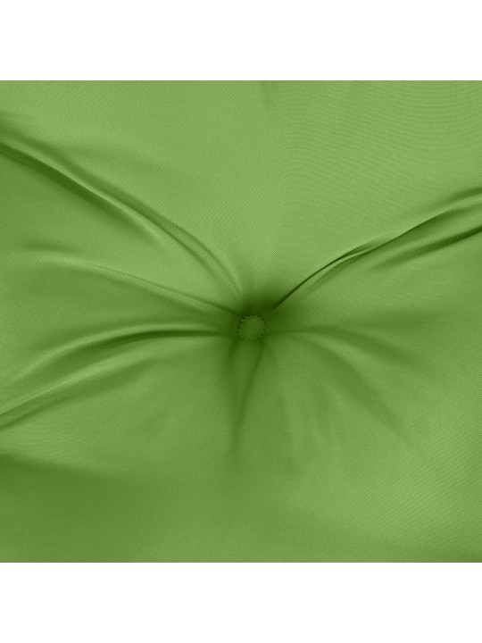Poduška na zahradní lavici zelená melanž 120 x 50 x 7 cm textil