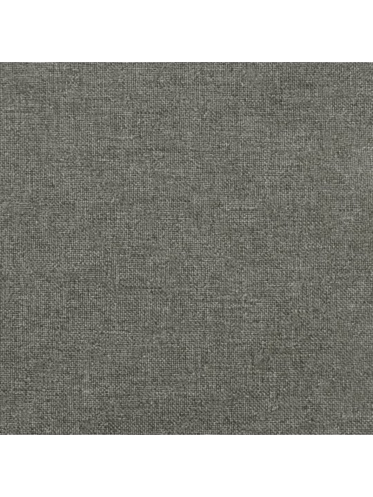 Poduška na zahradní lavici tmavě šedá melanž 180x50x7 cm textil