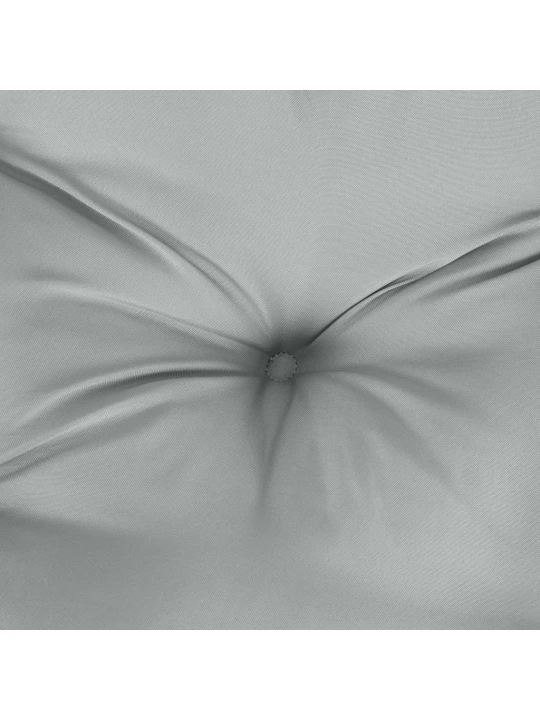 Podušky na zahradní lavici 2 ks světle šedá melanž 100x50x7 cm