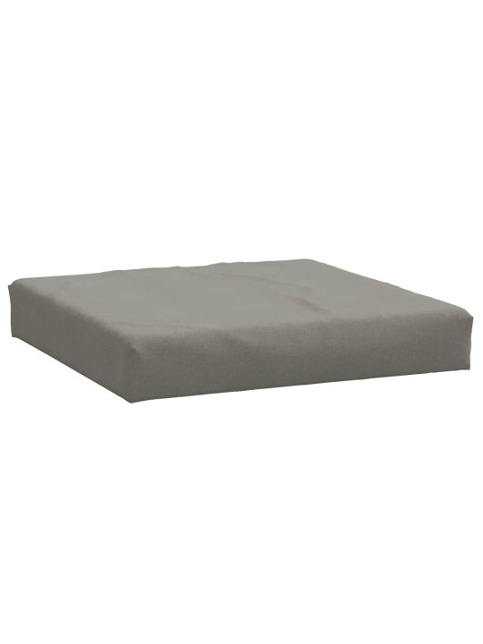 Podušky na palety 3 ks tmavě šedá melanž textil