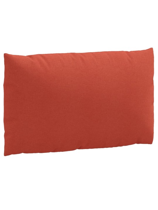 Podušky na palety 3 ks červená melanž textil