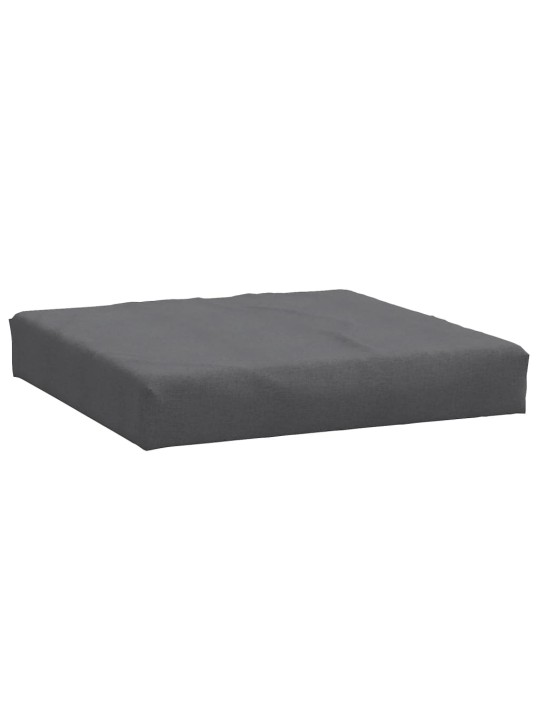 Poduška na palety antracitová melanž 60x60x9,5 cm textil