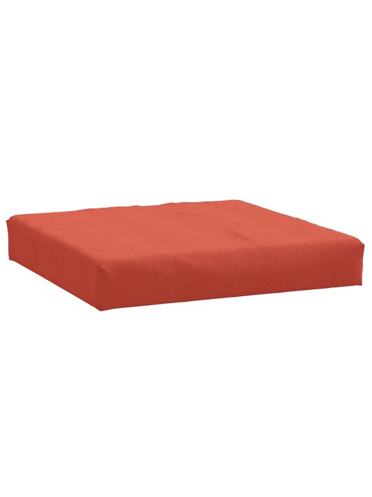 Poduška na palety červená melanž 60x60x9,5 cm textil