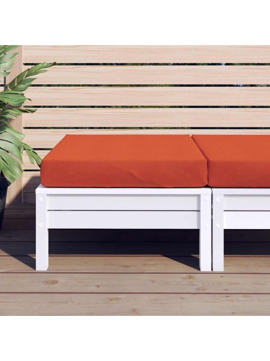Poduška na palety červená melanž 60x60x9,5 cm textil