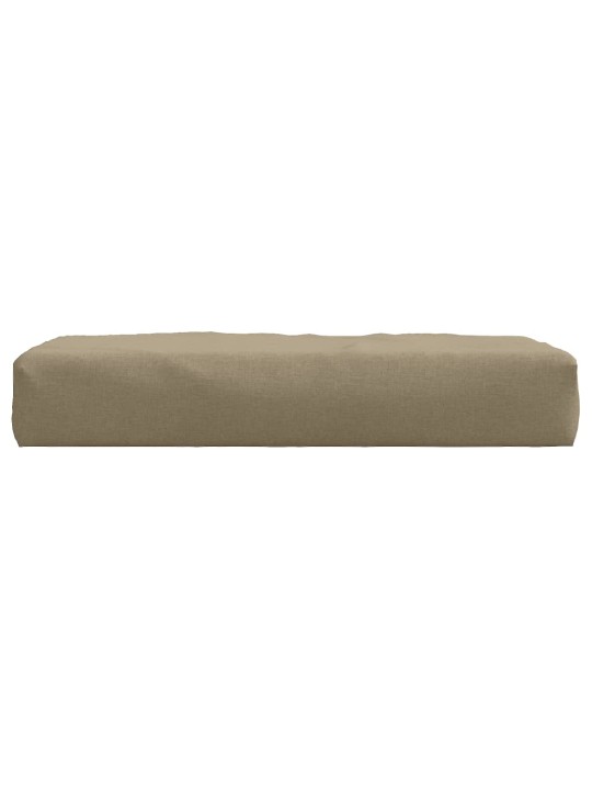 Poduška na palety taupe melanž 60x60x9,5 cm textil