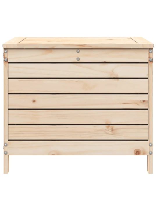 Zahradní podnožka 62 x 63,5 x 53,5 cm masivní borové dřevo