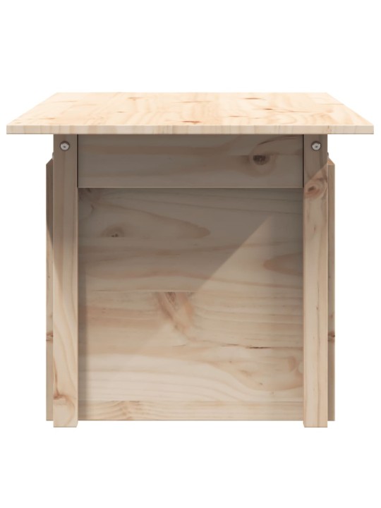 Zahradní stůl 100 x 50 x 75 cm masivní borové dřevo