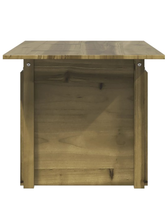 Zahradní stůl 100 x 50 x 75 cm impregnovaná borovice