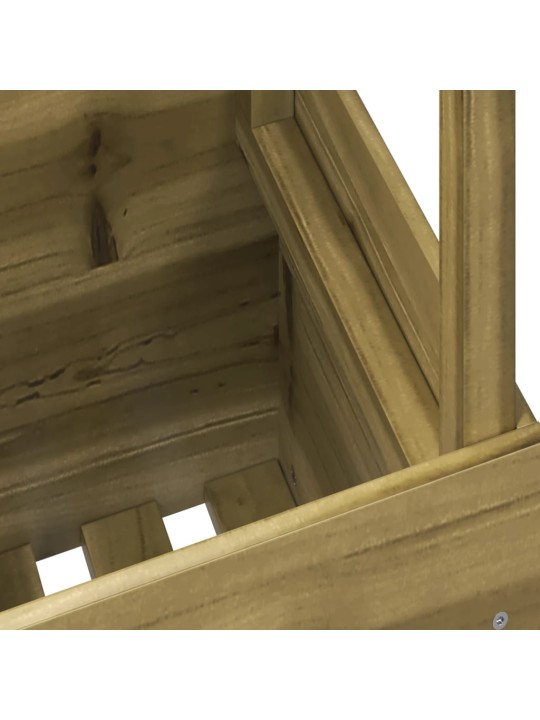 Zahradní stůl 100 x 50 x 75 cm impregnovaná borovice