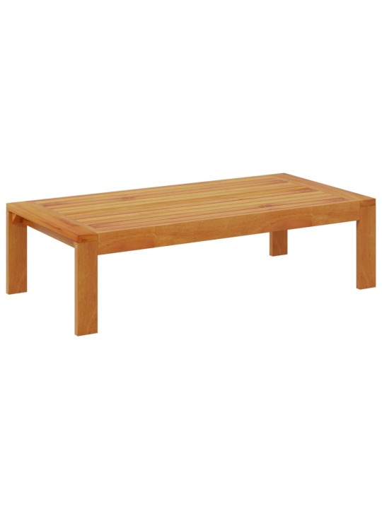 Zahradní stůl 100 x 50 x 27 cm masivní akáciové dřevo