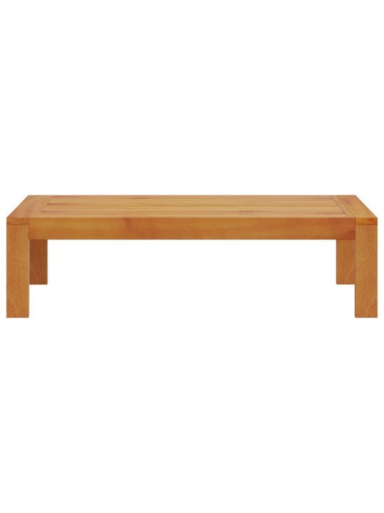 Zahradní stůl 100 x 50 x 27 cm masivní akáciové dřevo