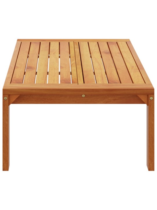Zahradní stůl 100 x 50 x 27 cm masivní akáciové dřevo