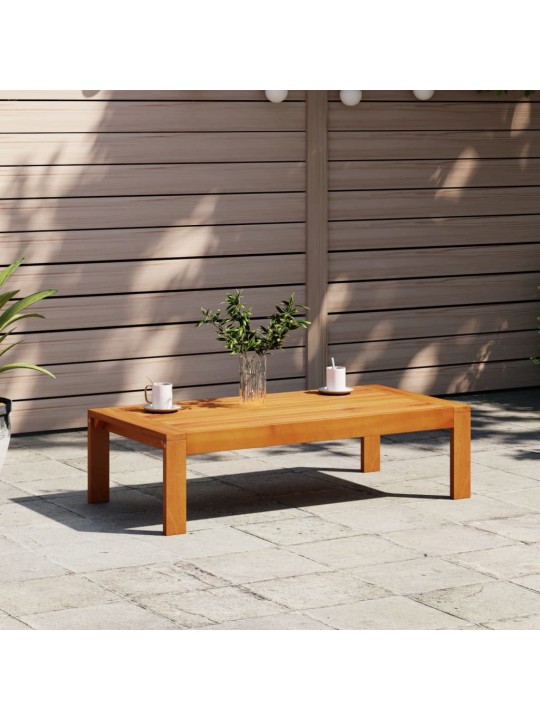Zahradní stůl 100 x 50 x 27 cm masivní akáciové dřevo