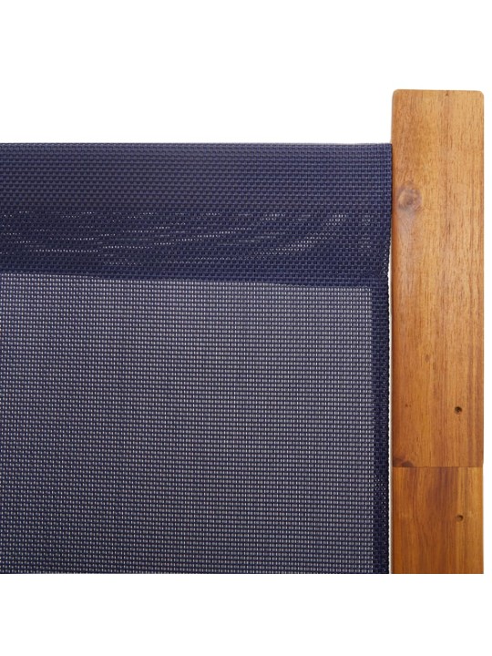 5dílný paraván tmavě modrý 350 x 180 cm