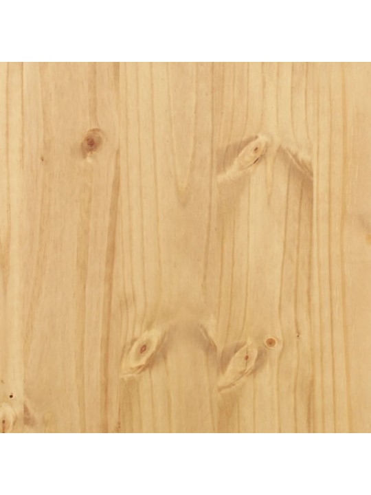 Úložný box Corona 90 x 78 x 45 cm masivní borové dřevo