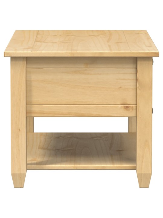 Konferenční stolek se zásuvkami corona 85x50x45 cm borové dřevo