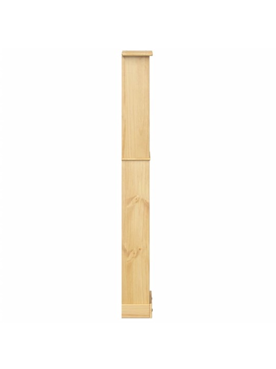 Knihovna corona 46 x 20 x 170 cm masivní borové dřevo