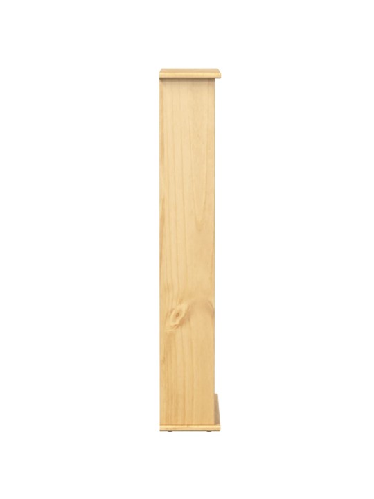 Skříňka na cd corona 52 x 17,5 x 103 cm masivní borové dřevo
