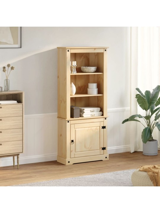 Skříň highboard Corona 74 x 38 x 170 cm masivní borové dřevo