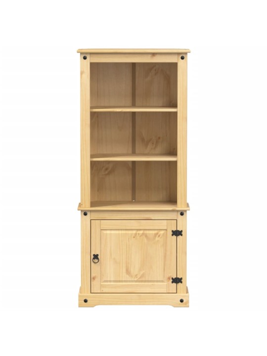 Skříň highboard Corona 74 x 38 x 170 cm masivní borové dřevo