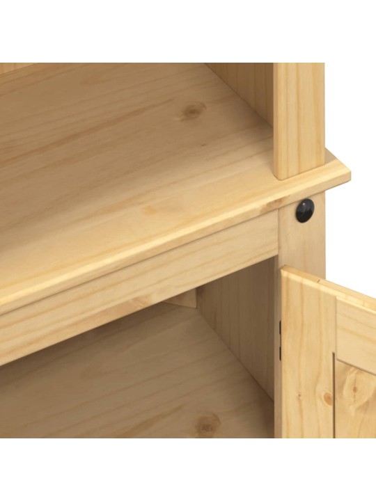 Skříň highboard Corona 74 x 38 x 170 cm masivní borové dřevo