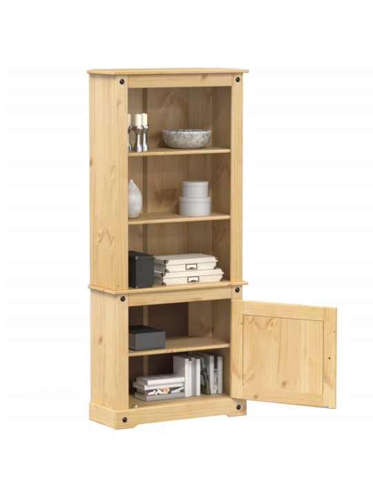 Skříň highboard Corona 74 x 38 x 170 cm masivní borové dřevo