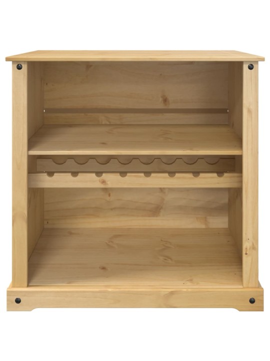 Skříňka na víno Corona 107,5x51x105,5 cm masivní borové dřevo