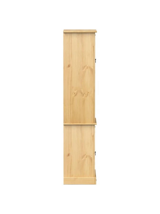 Koupelnová skříňka corona 50 x 40 x 185 cm masivní borové dřevo