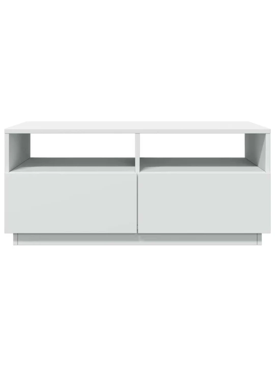 Konferenční stolek s LED osvětlením bílý 90 x 49 x 40 cm