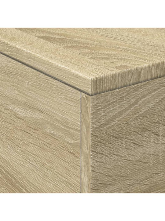 Konferenční stolek s LED osvětlením dub sonoma 50 x 50 x 40 cm