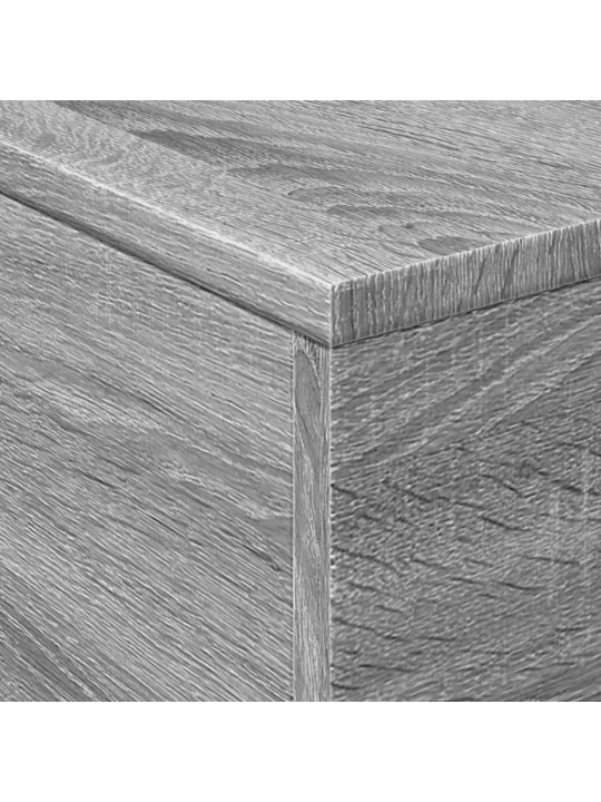 Konferenční stolek s LED osvětlením šedý sonoma 50 x 50 x 40 cm