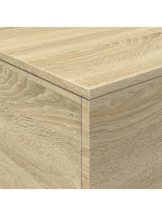 Konferenční stolek s LED osvětlením dub sonoma 90 x 50 x 40 cm