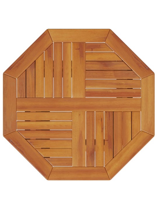 Skládací zahradní stůl Ø 60 x 75 cm masivní akáciové dřevo