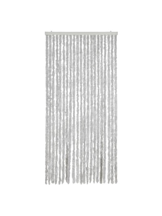 Závěs proti hmyzu šedý 90 x 220 cm žinylka
