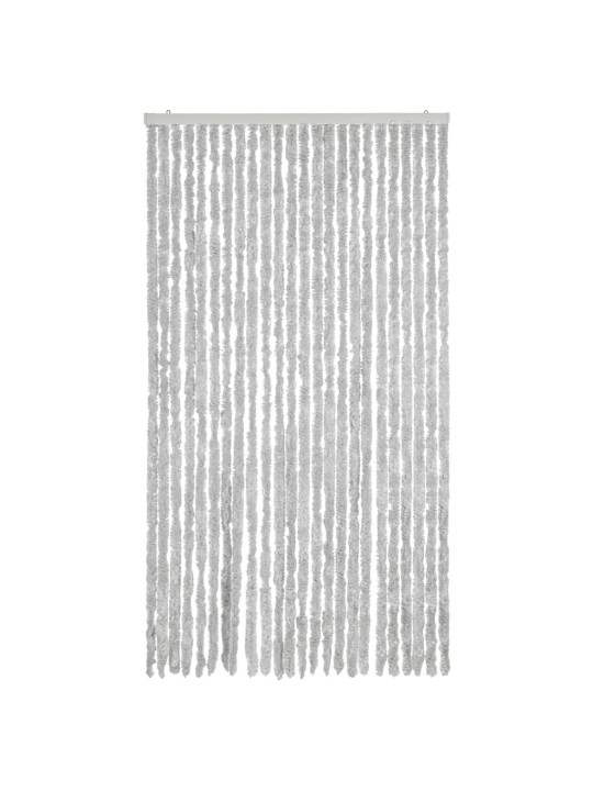 Závěs proti hmyzu šedý 100 x 220 cm žinylka
