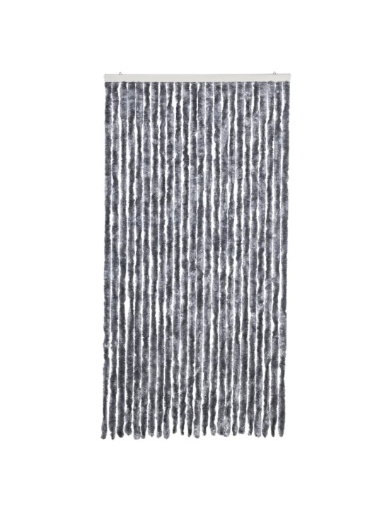 Závěs proti hmyzu stříbrný 100 x 200 cm žinylka