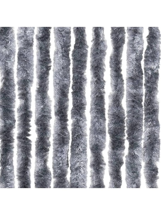 Závěs proti hmyzu stříbrný 100 x 200 cm žinylka