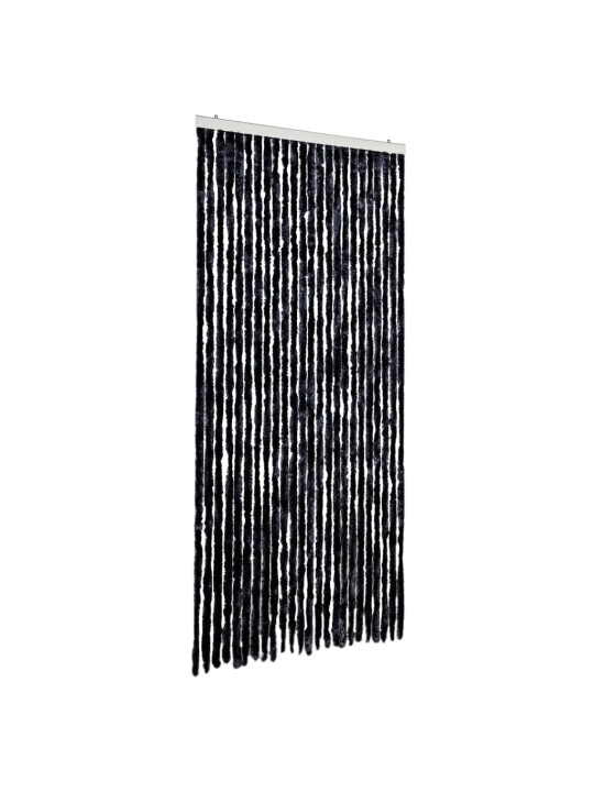 Závěs proti hmyzu antracitový 100 x 200 cm žinylka