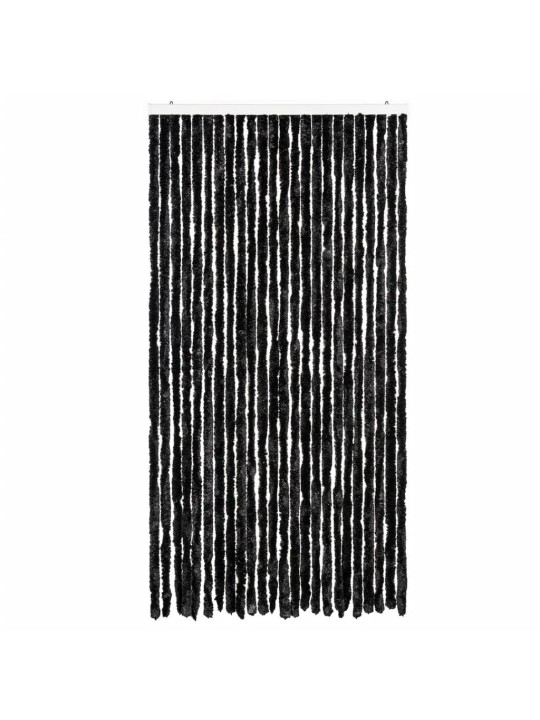 Závěs proti hmyzu antracitový 100 x 200 cm žinylka