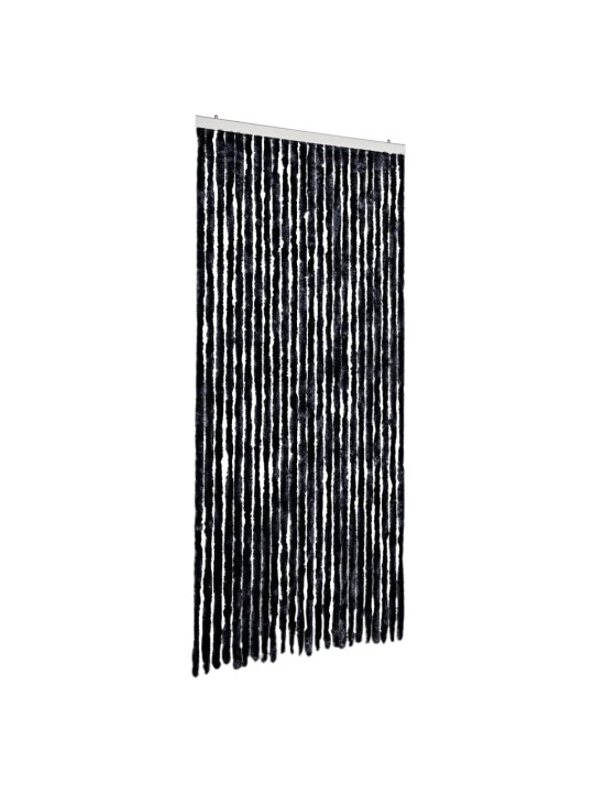Závěs proti hmyzu antracitový 100 x 230 cm žinylka