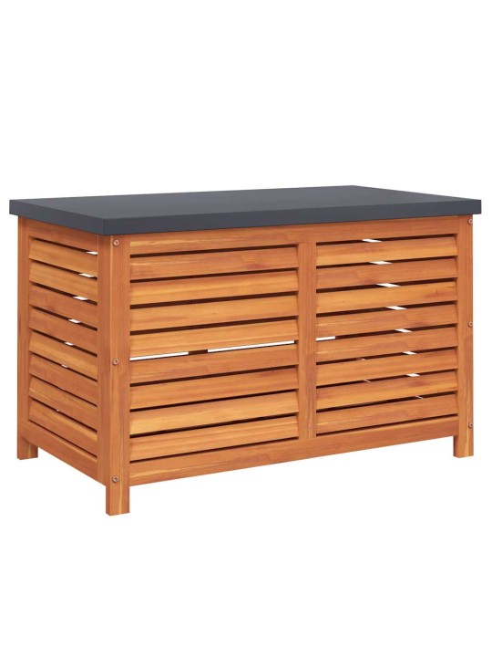 Zahradní úložný box 90 x 48 x 55 cm masivní eukalyptové dřevo