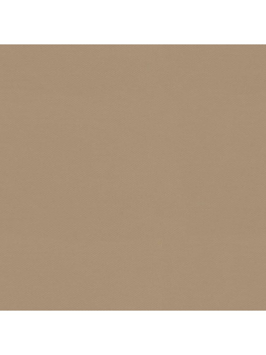 Altán s dvojitou střechou a stěnami taupe 2,93 x 2,93 m ocel