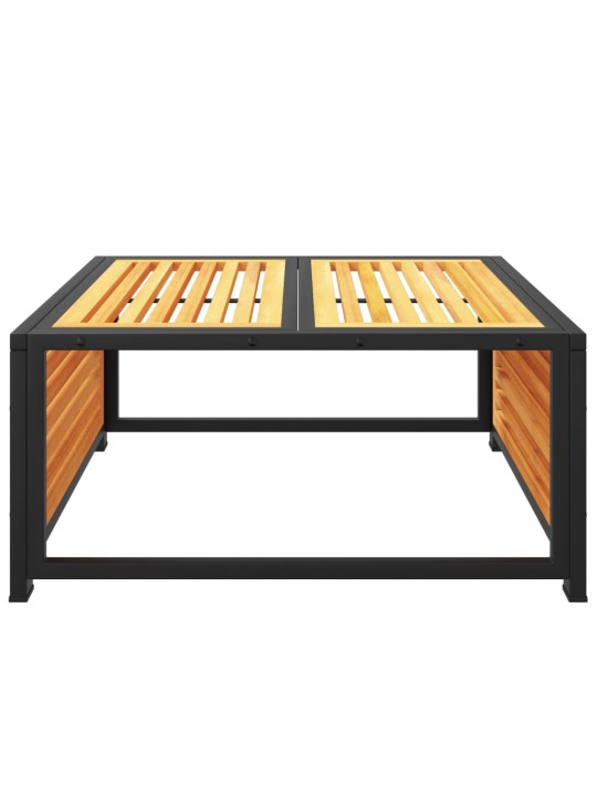 Zahradní stolek 68 x 68 x 30 cm masivní akáciové dřevo